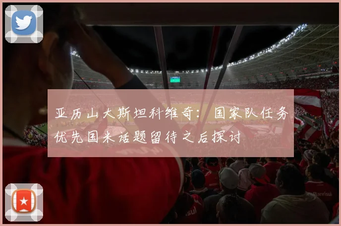 亚历山大斯坦科维奇：国家队任务优先国米话题留待之后探讨